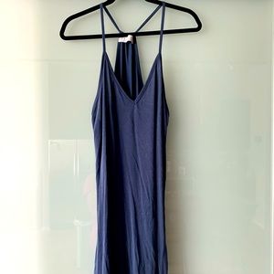 Mauve Blue Racerback Dress